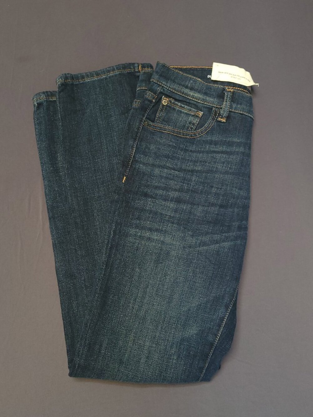 DL1961 Brady Jeans Dark Wash Youth Boys 14 Slim Fit